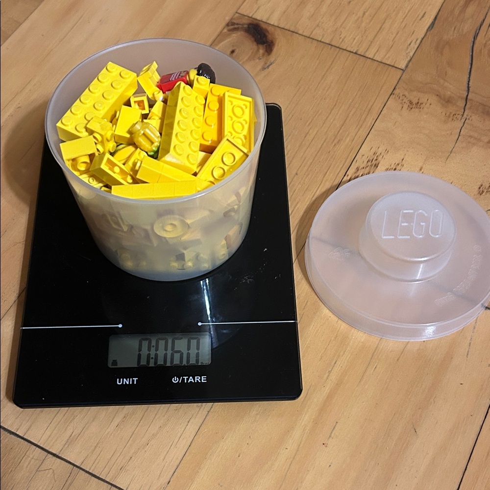 LEGO Bright Yellow Bricks Collection
